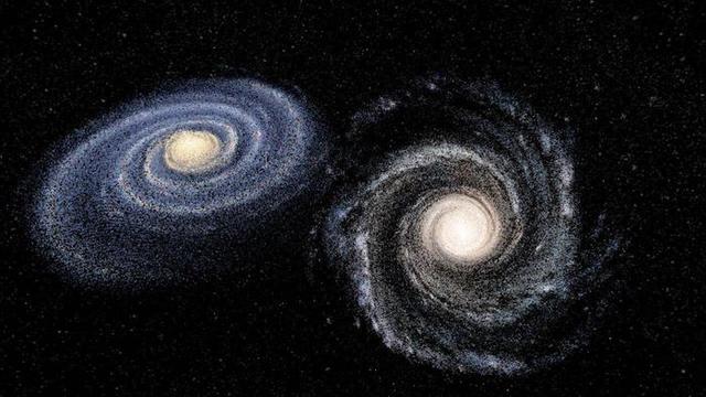 宇宙在膨胀，星系在相互远离，为何银河系和仙女座星系还会碰撞？269 / 作者:桃花朵朵149 / 帖子ID:120619