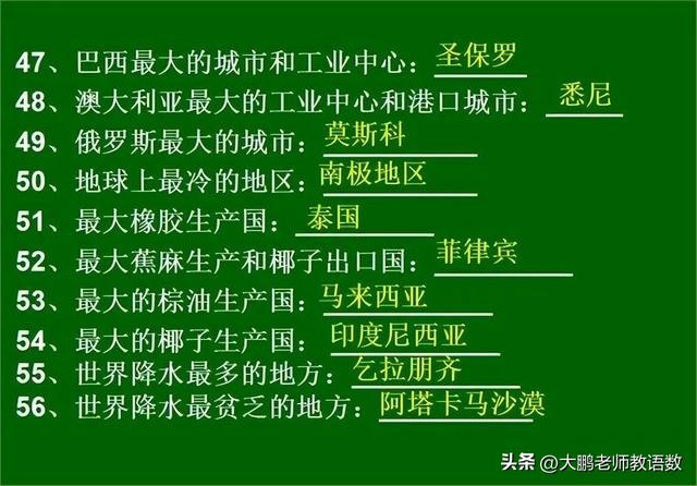 真的是长知识了！这些世界地理之最，让你大开眼界！值得收藏保存14 / 作者:掌柜able / 帖子ID:124090