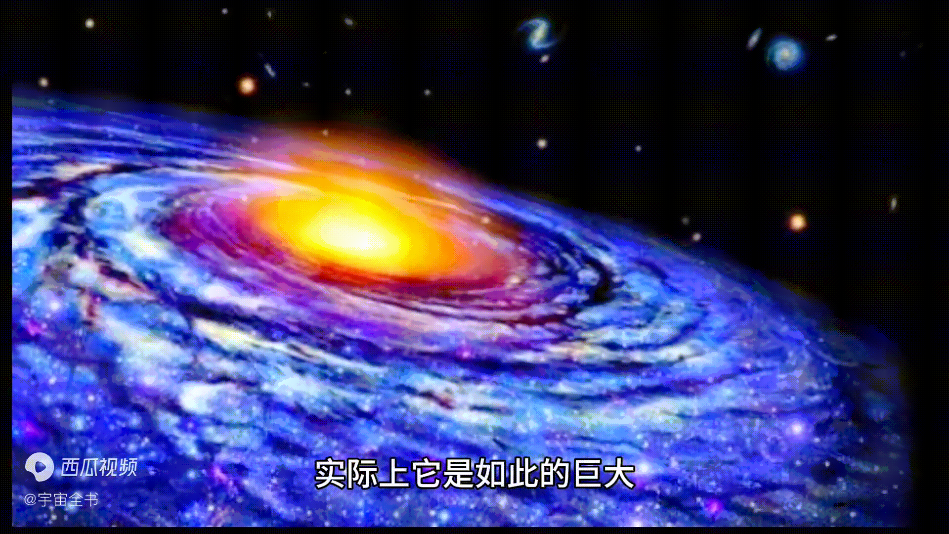 银河系有多大？太阳系在银河系中就如同一粒尘埃180 / 作者:916440521 / 帖子ID:124218
