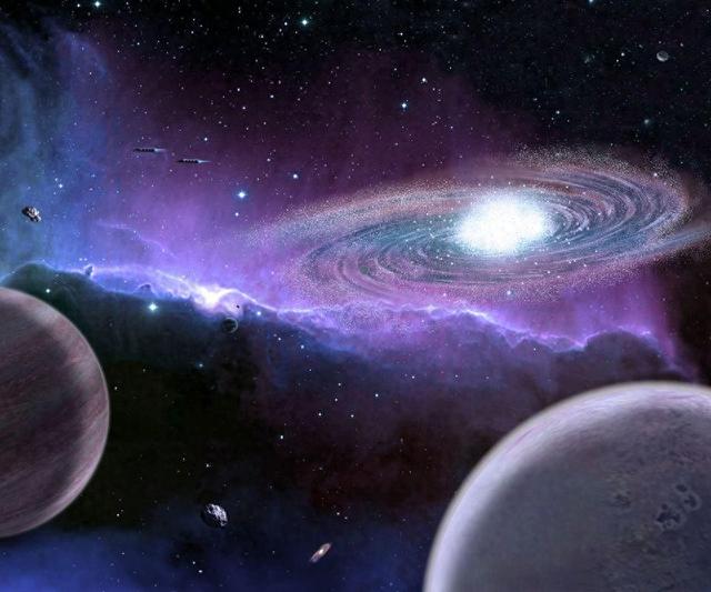 究竟有多壮阔？宇宙真实规模，我们只是宇宙中的一粒尘埃！624 / 作者:厕层柴 / 帖子ID:126802