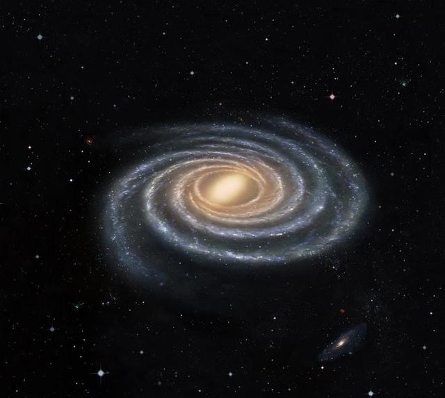 宇宙“太极图”显示：银河系正在朝巨引源跌落，速度高达600km/s415 / 作者:123457389 / 帖子ID:128097