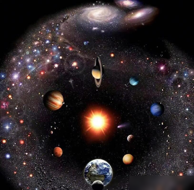 宇宙有多大？若把地球缩小到4厘米，等比缩小的宇宙也难以观测170 / 作者:Happysong / 帖子ID:129127