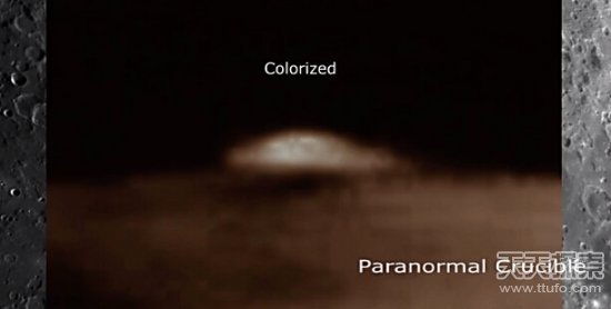 停留在月球表面的碟形UFO579 / 作者:UFO爱好者 / 帖子ID:80412