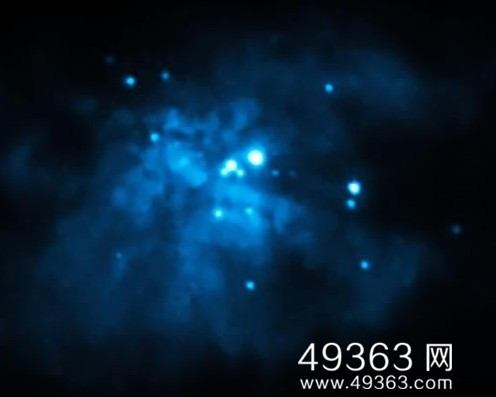 宇宙中神秘的黑洞  神秘黑洞犹如宇宙探照灯943 / 作者:UFO爱好者 / 帖子ID:76180