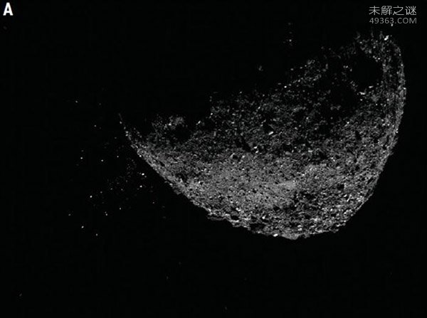 NASA OSIRIS-REx航天器摄像机捕获从近地小行星近摄照601 / 作者:UFO爱好者 / 帖子ID:69611