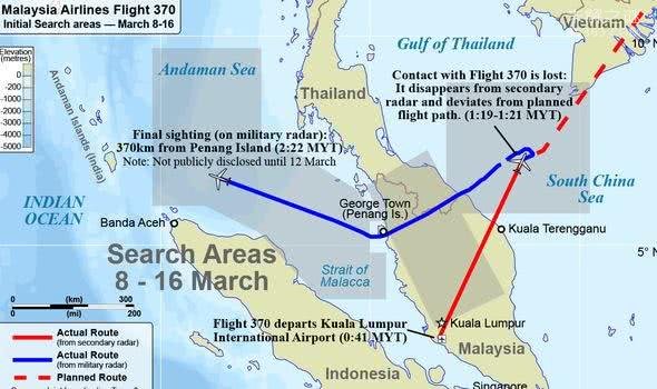 马航MH370失踪之谜：越南石油工人他看到了燃烧的马航MH370坠入海677 / 作者:UFO爱好者 / 帖子ID:75377