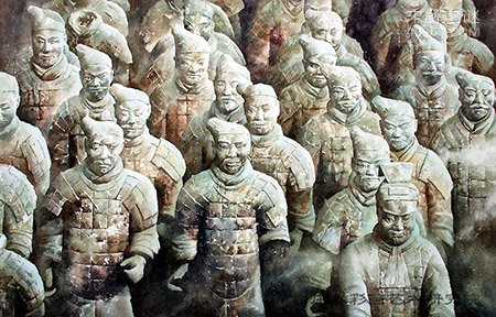 兵马俑之谜? 兵马俑的设计者是谁293 / 作者:UFO爱好者 / 帖子ID:73047