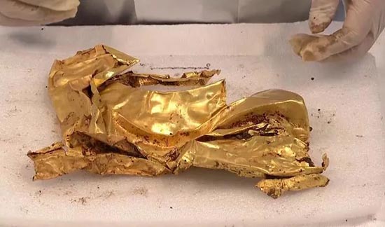 沉睡三千年，一醒惊天下，三星堆出土的金面具224 / 作者:UFO爱好者 / 帖子ID:70720