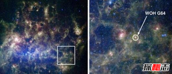 宇宙最大星球十大排名,红超巨星WOH G64处星球末期(预2000后爆炸)979 / 作者:UFO爱好者 / 帖子ID:98228