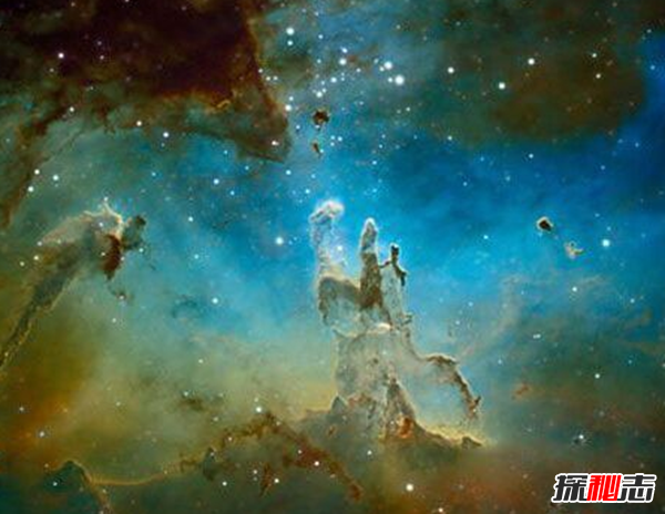 哈勃望远镜拍到老鹰星云中的人脸,一尊静佛面容严肃在打坐412 / 作者:UFO爱好者 / 帖子ID:98199