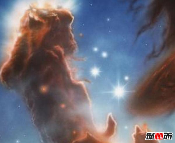 哈勃望远镜拍到老鹰星云中的人脸,一尊静佛面容严肃在打坐101 / 作者:UFO爱好者 / 帖子ID:98199