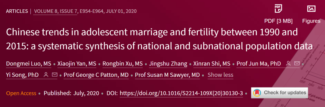 中国青少年婚育趋势：15-19岁女性婚育率近年回升413 / 作者:UFO爱好者 / 帖子ID:78994