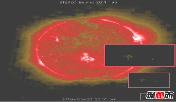 外星人修复太阳?UFO专家称太阳旁ufo维修太阳（谣言）386 / 作者:UFO爱好者 / 帖子ID:98423