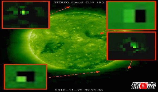 太阳是外星人制造的？地球大小的ufo在太阳上穿梭自如900 / 作者:UFO爱好者 / 帖子ID:98428