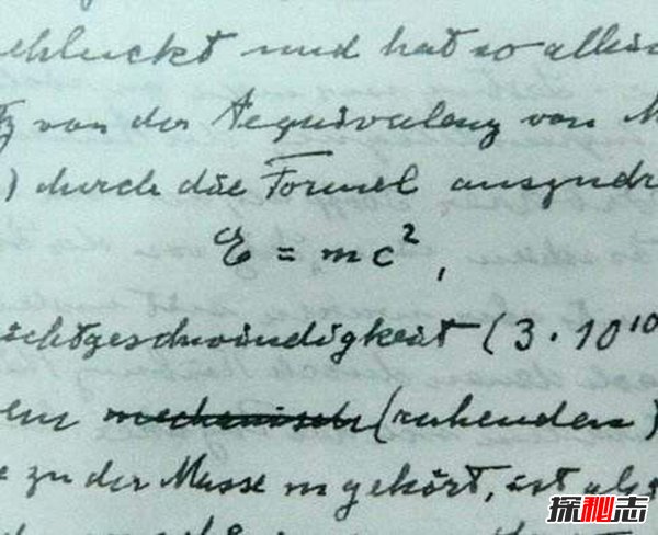 爱因斯坦手稿内容曝光 揭秘爱因斯坦临终手稿内容956 / 作者:UFO爱好者 / 帖子ID:86808