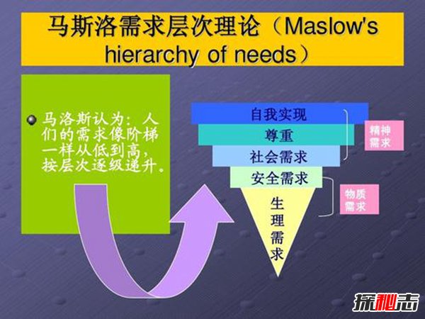 马斯洛需求层次理论:马斯洛的5个需求，生理需求最根本124 / 作者:UFO爱好者 / 帖子ID:71763