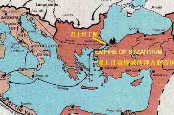 世界上存在最久的国家：东罗马帝国(1500年历史共12朝代)545 / 作者:UFO爱好者 / 帖子ID:91510