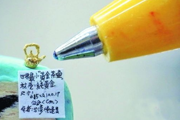 世界上最小的茶壶:壶身仅2.9毫米高(不到指甲盖大小)504 / 作者:UFO爱好者 / 帖子ID:92902