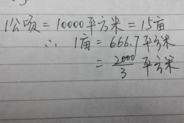 一公顷等于多少亩?相当于一个半标准足球场大小305 / 作者:UFO爱好者 / 帖子ID:68628