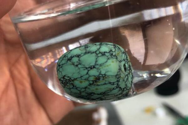 松石瓷度低怎么补救，反复用80℃水浸泡（平时玩多洗手）155 / 作者:UFO爱好者 / 帖子ID:90872