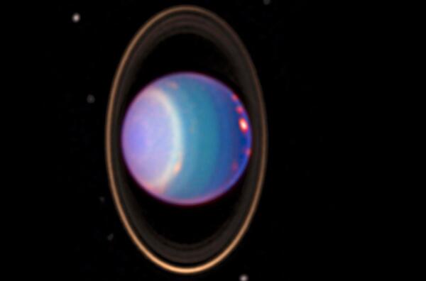 天王星环是什么颜色的，天王星环为什么是竖的/自转角度大577 / 作者:UFO爱好者 / 帖子ID:81729