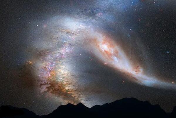 仙女星系里有生命吗，仙女星系和银河系谁大/38亿年后相撞823 / 作者:UFO爱好者 / 帖子ID:80657