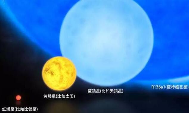 r136a1和盾牌座比谁大，前者质量大后者体积大/可装45亿个太阳817 / 作者:UFO爱好者 / 帖子ID:81716