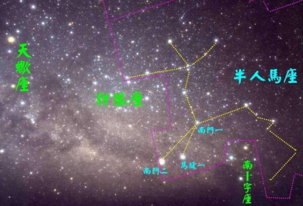 人马座是什么星座，人马座和半人马座区别/方位亮度不同112 / 作者:UFO爱好者 / 帖子ID:81531