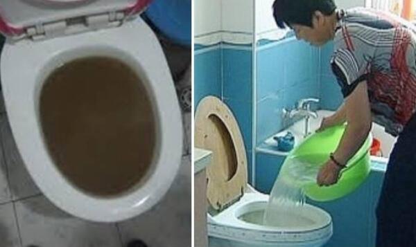 厕所堵了怎么疏通，接一桶水往里冲（用马桶刷使劲捅）33 / 作者:UFO爱好者 / 帖子ID:80639