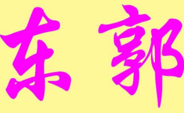 东郭姓起源和来历：春秋有东郭国（后人以国名为氏）552 / 作者:UFO爱好者 / 帖子ID:78916