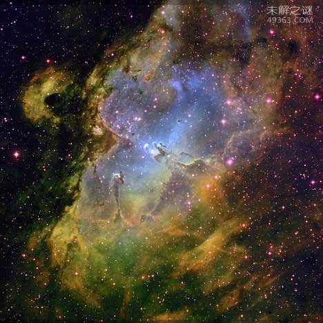 宇宙最壮美的景象创生之柱，哈勃望远镜拍摄的鹰状星云(视频)849 / 作者:UFO爱好者 / 帖子ID:70069
