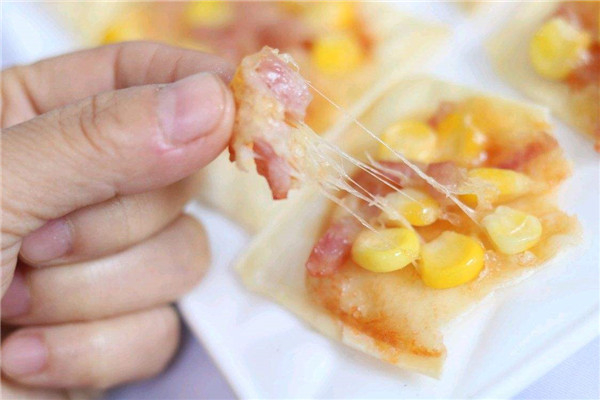 世界上最小的披萨是什么 馄饨皮披萨（制作简单味道不错）886 / 作者:UFO爱好者 / 帖子ID:95375