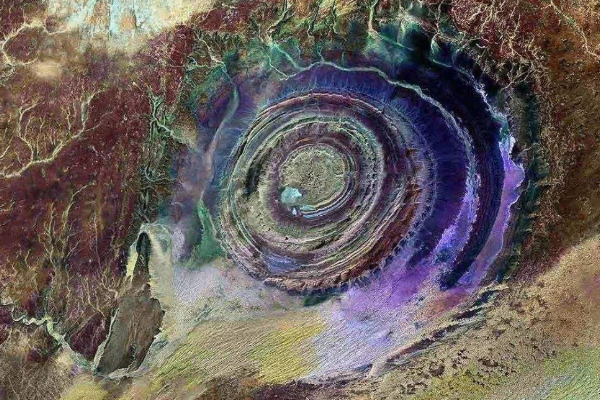 撒哈拉沙漠巨眼是怎么形成的：地质作用下形成340公里长920 / 作者:UFO爱好者 / 帖子ID:97445