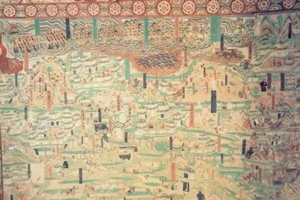 敦煌壁画中最大的一幅是哪一幅?五台山图，人物多达500个811 / 作者:UFO爱好者 / 帖子ID:74474