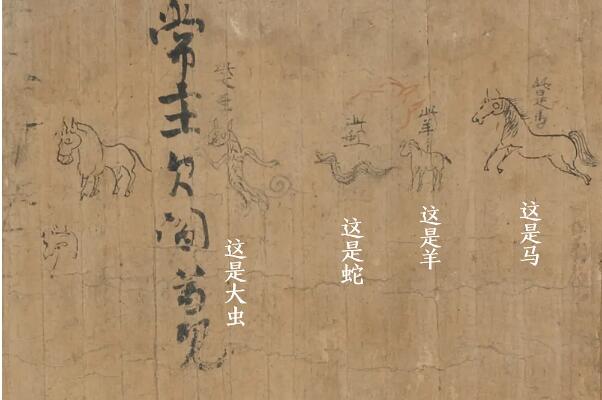 一千年前小朋友写的字:幼稚可爱，千年前的童真(汉字传承)765 / 作者:UFO爱好者 / 帖子ID:74347