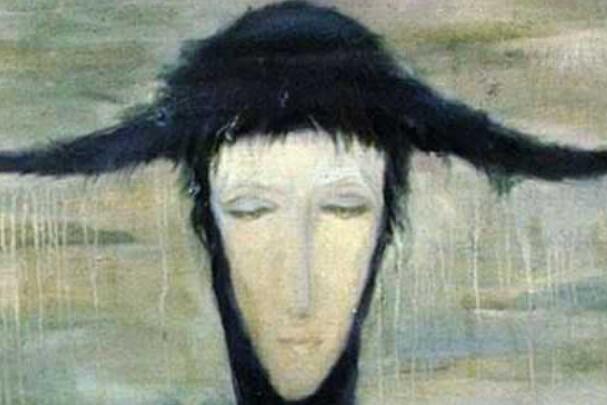 世界上最恐怖的画:《雨中女郎》，世界禁画之一666 / 作者:UFO爱好者 / 帖子ID:89494