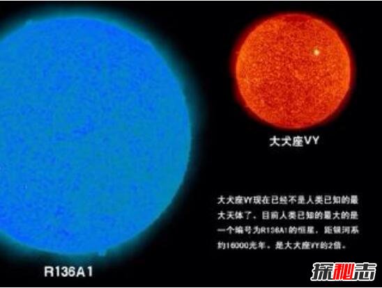 宇宙最大的星球是什么？超蓝巨星R136a1可装下60亿颗太阳263 / 作者:UFO爱好者 / 帖子ID:98803