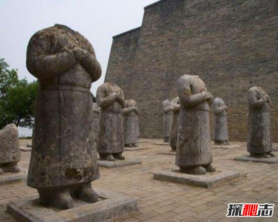 武则天守陵石像之谜，乾陵61尊人面石像无脑袋(毁于地震)480 / 作者:UFO爱好者 / 帖子ID:98770