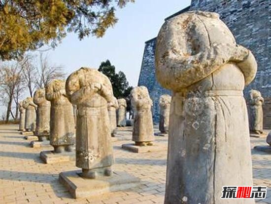 武则天守陵石像之谜，乾陵61尊人面石像无脑袋(毁于地震)750 / 作者:UFO爱好者 / 帖子ID:98770