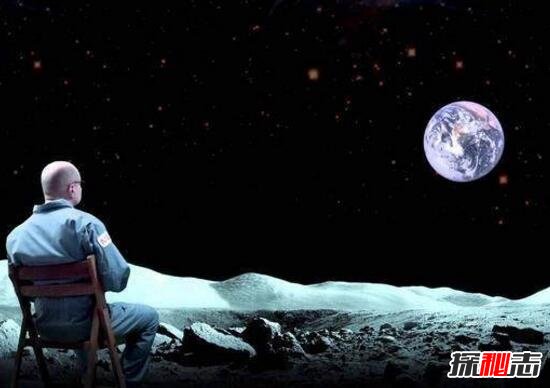从月亮上看地球好恐怖，地球永不落山(月球伴着地球对转)521 / 作者:UFO爱好者 / 帖子ID:98512