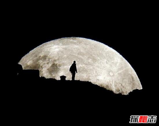 从月亮上看地球好恐怖，地球永不落山(月球伴着地球对转)338 / 作者:UFO爱好者 / 帖子ID:98512