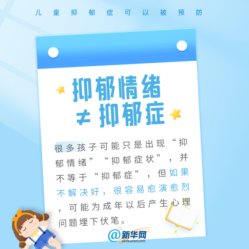 儿童抑郁症可以被预防！这些锦囊建议收藏262 / 作者:UFO爱好者 / 帖子ID:72045