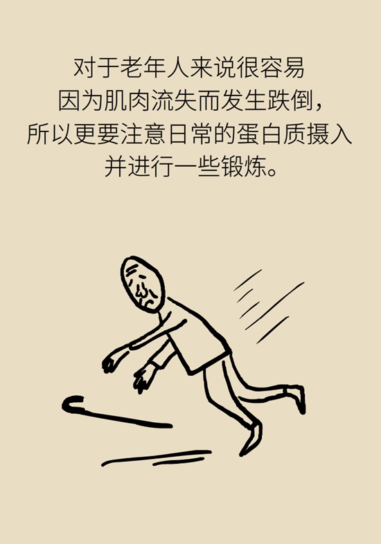 老人易摔倒是因为肌肉少？医生推荐2招“补肉肉”723 / 作者:UFO爱好者 / 帖子ID:68101