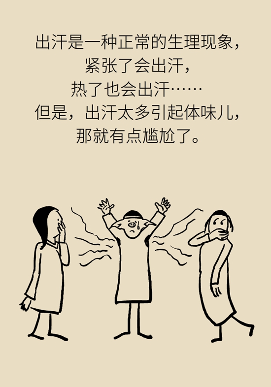 出汗多体味儿重怎么办？不妨试试这些改善方法55 / 作者:UFO爱好者 / 帖子ID:72585