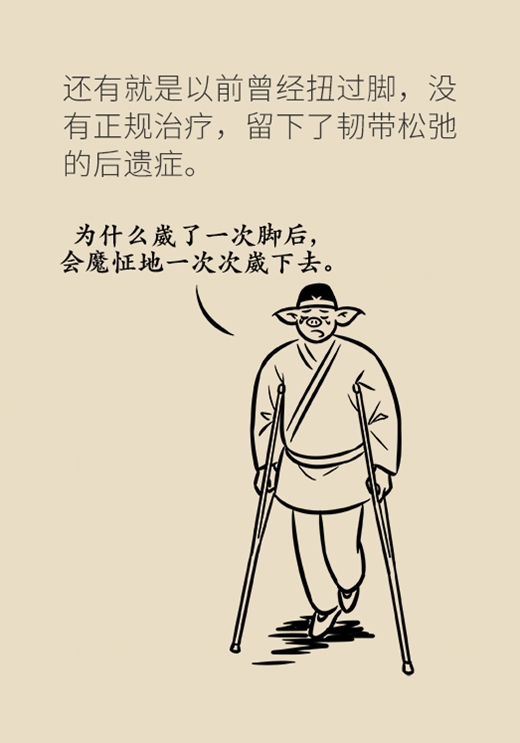 动不动崴脚与这疾病相关！解决方法遵循POLICE原则878 / 作者:UFO爱好者 / 帖子ID:72932