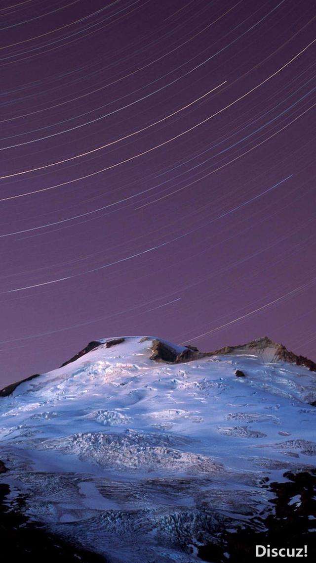 一般图片也没什么好看，送上星空雪山448 / 作者: / 来源:
