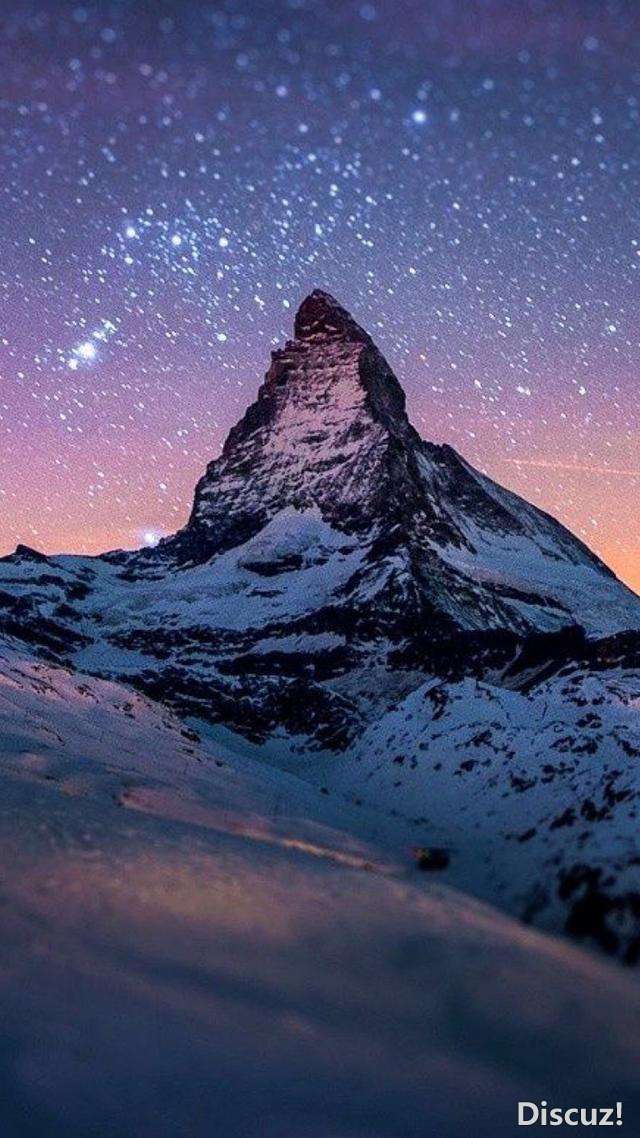 一般图片也没什么好看，送上星空雪山54 / 作者: / 来源: