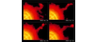 科学家在船帆座脉冲星附近发现强烈的束状喷射