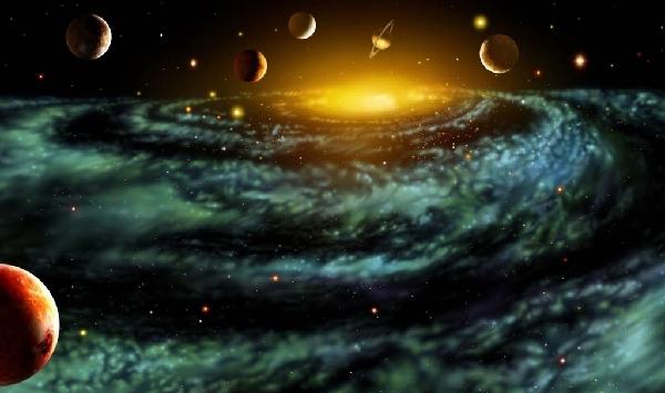 太阳是太阳系的中心，黑洞是银河系的中心，宇宙的中心在哪里？567 / 作者: / 来源: