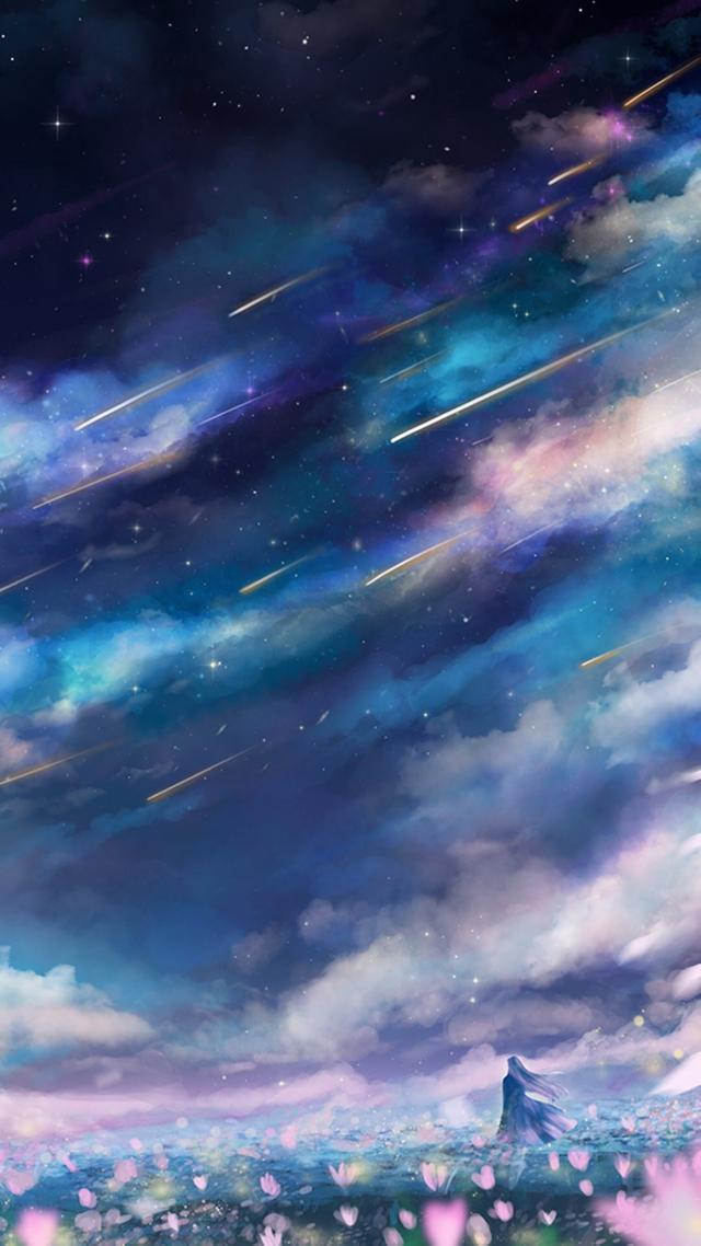 唯美星空手绘壁纸514 / 作者: / 来源: